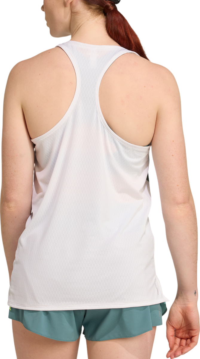 Потник adidas Originals Adizero Archive Running Tank Top Бяло | jz8034, 1