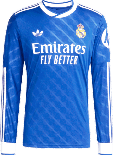Фланелка adidas Originals adidas Originals Real Madrid Long Sleeve 3rd Jersey Синьо | jw4054, 0