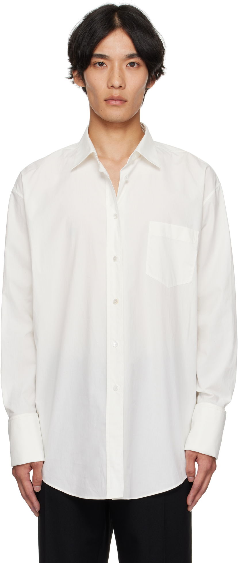 Риза The Row The Row Miller Shirt Бяло | 970-W4266