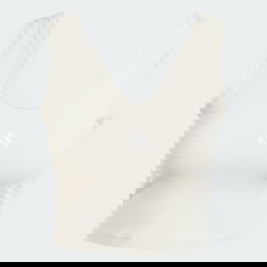 Потник adidas Performance Small Logo Cotton Tank Top Бежово | JD0561, 4