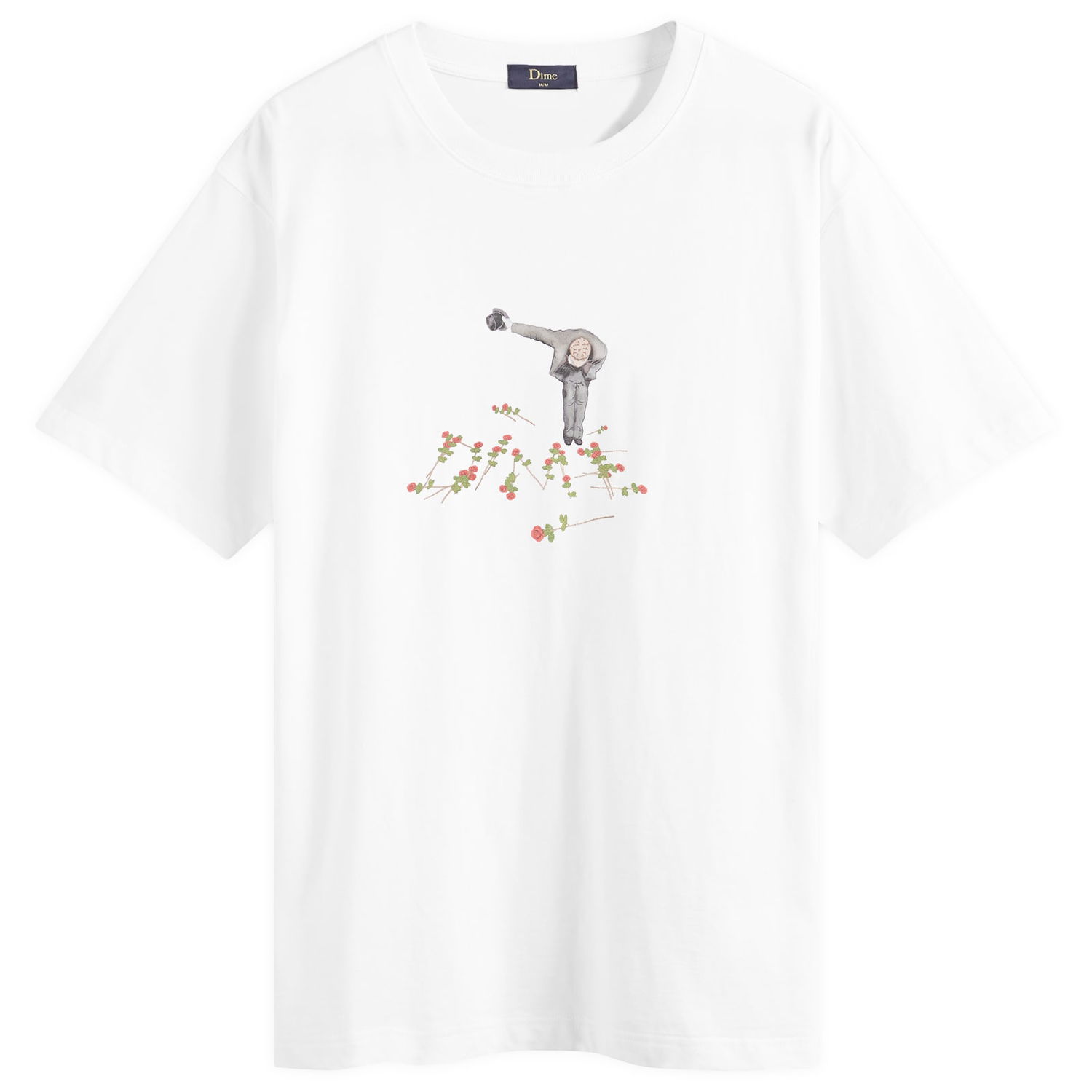 Тениска Dime Encore T-Shirt Бяло | DIMESU2439WHT, 0