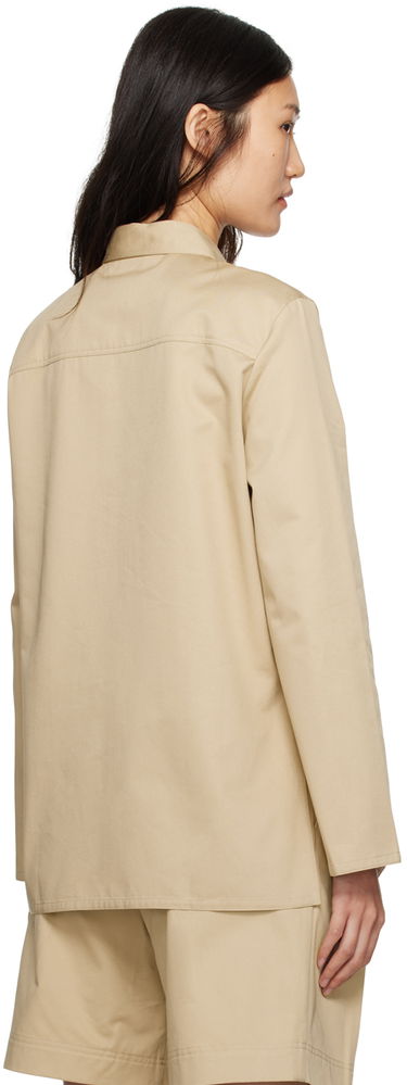 Риза TOTEME Long Sleeve Utility Top Бежово | 233-5060-264, 2