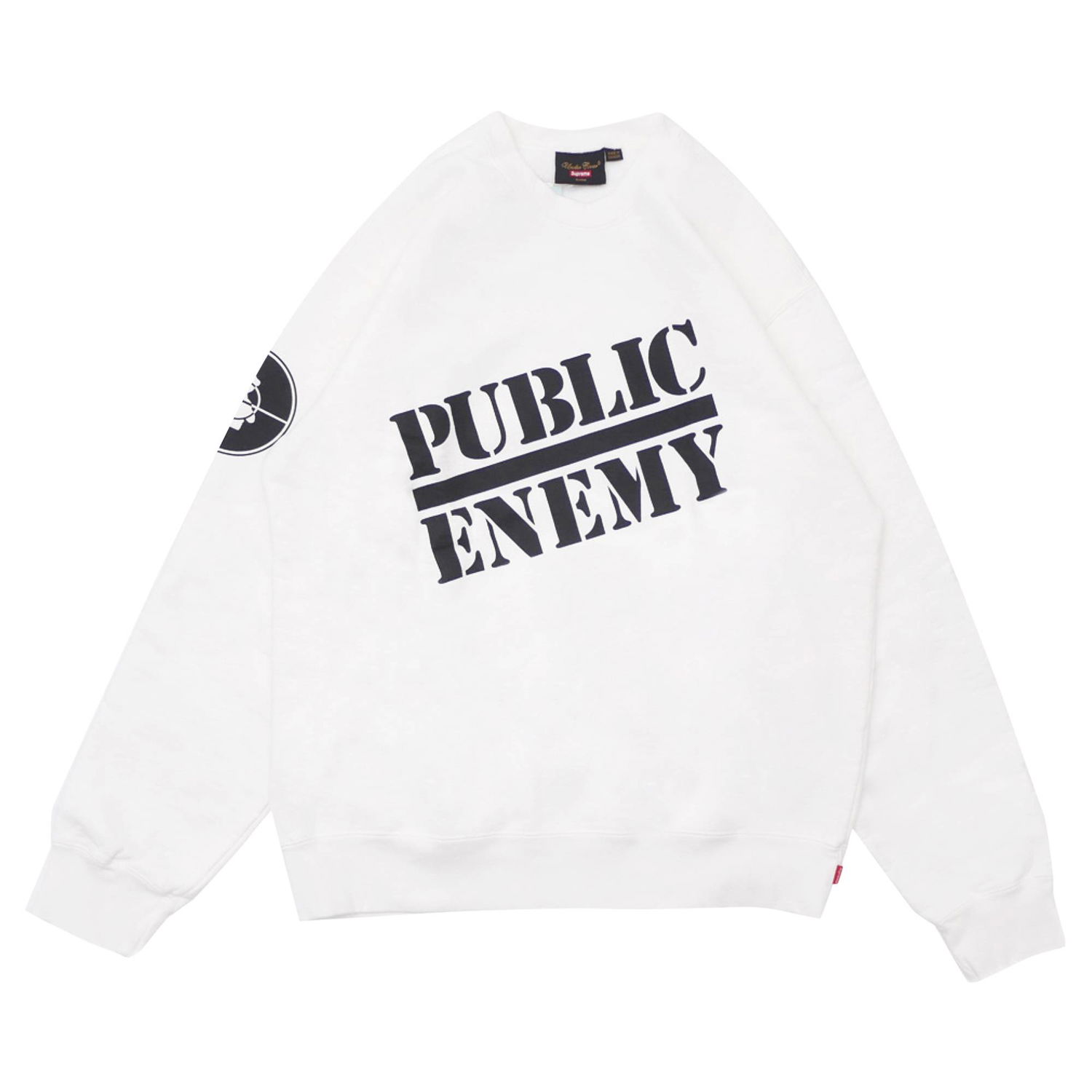 Суитчър Supreme Undercover x Public Enemy Crewneck Sweatshirt Бяло | SS18SW48 WHITE, 1