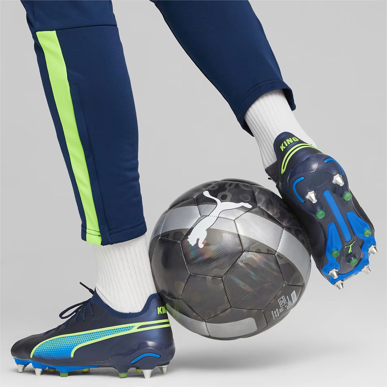 Кецове и обувки Puma KING ULTIMATE MxSG Синьо | 107562-02, 1