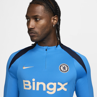 Тениска Nike Dri-FIT Chelsea FC Strike Синьо | FN9831-436, 4