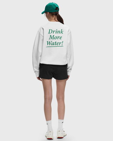 Суитчър Sporty & Rich Drink More Water Crewneck Бяло | WS067S405DW, 1