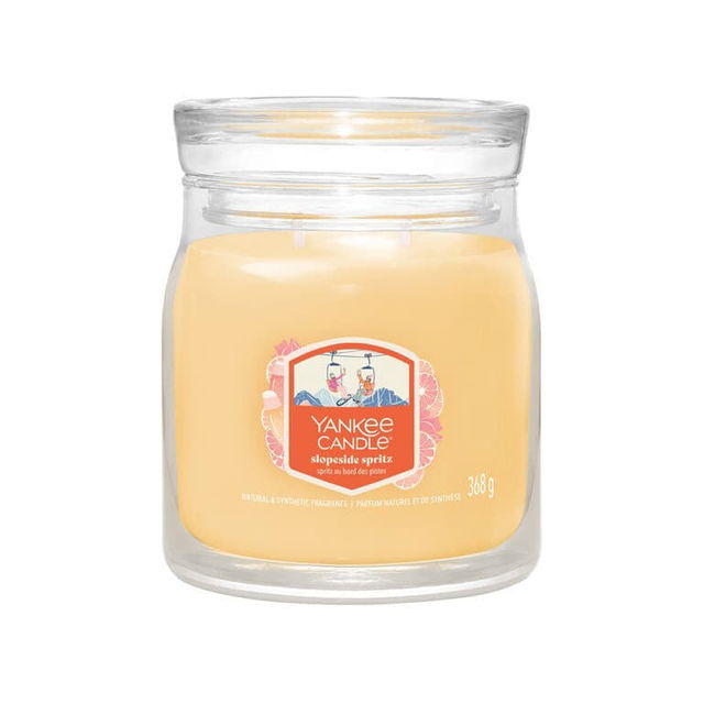 Slopeside Spritz Signature Medium Jar 2-Wick Candle 368g