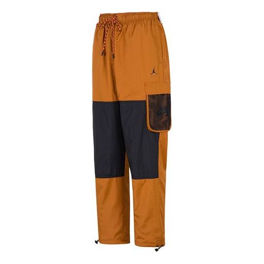 Карго панталони Jordan Air Jordan Contrast Stitch Woven Pants Кафяво | DJ0249-241, 0