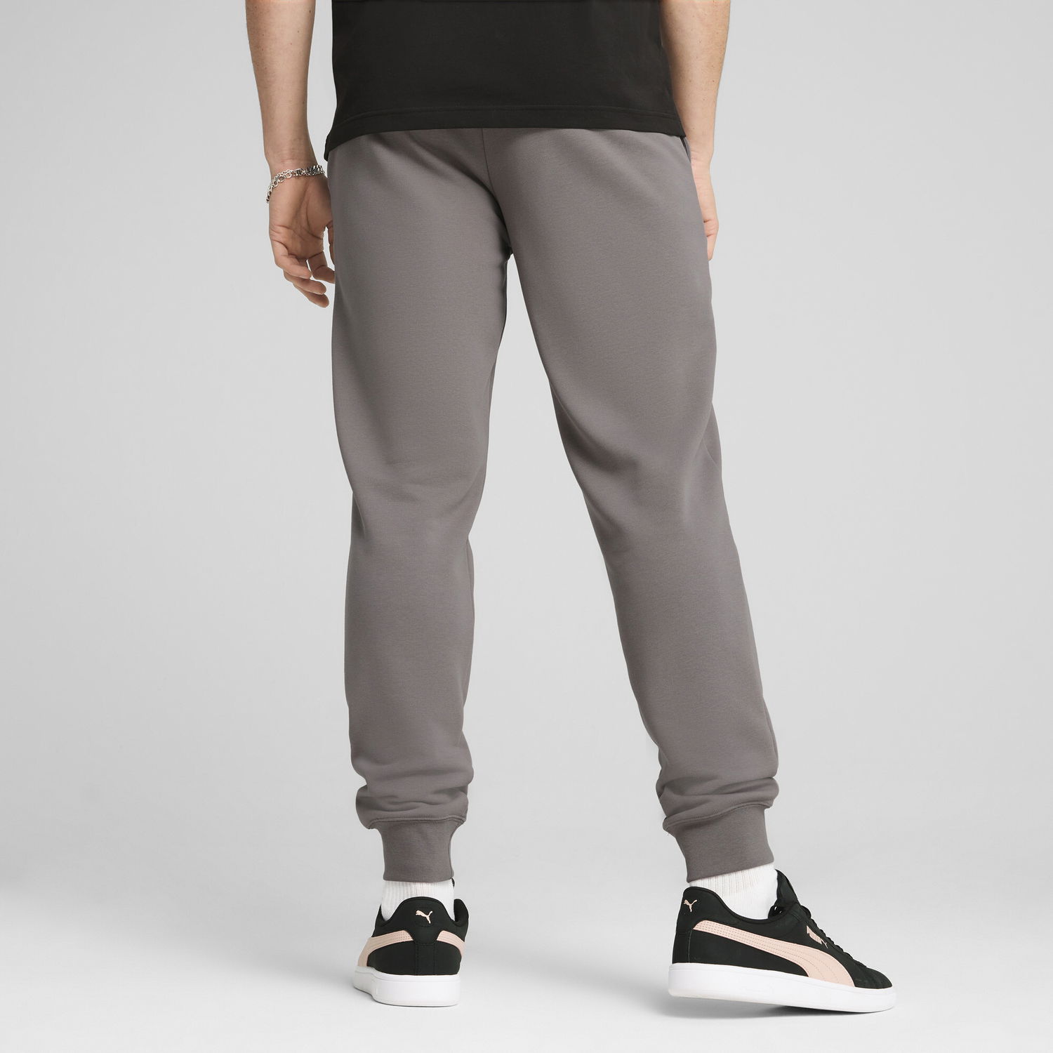 Спортни панталони Puma Essentials Logo Sweatpants Сиво | 682609_79, 1