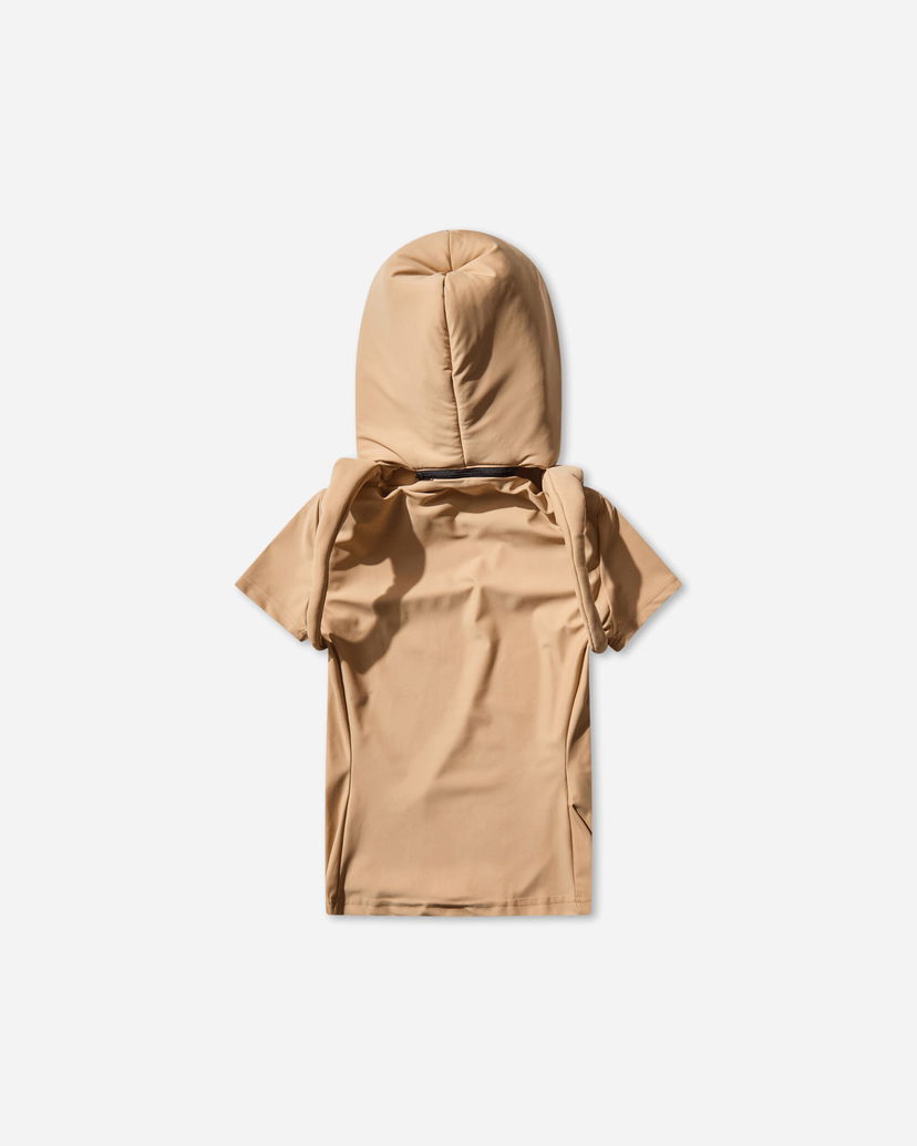 Тениска Ottolinger Padded Hood T-Shirt Бежово | 10210670402 1