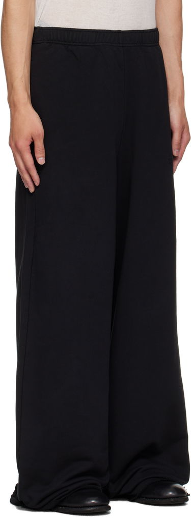 Спортни панталони Maison Margiela MM6 Maison Margiela Cotton Wide-Leg Sweatpants Черно | SH0KA0057 M25025, 1