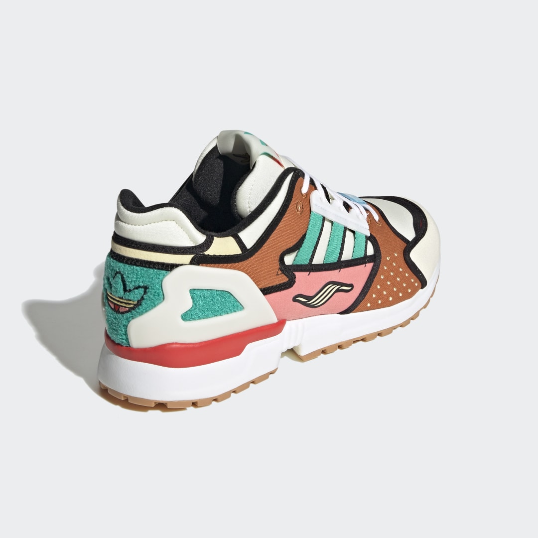 Кецове и обувки adidas Originals The Simpsons x ZX 10000 "A-ZX Series - Krusty Burger" Многоцветен | H05783, 1