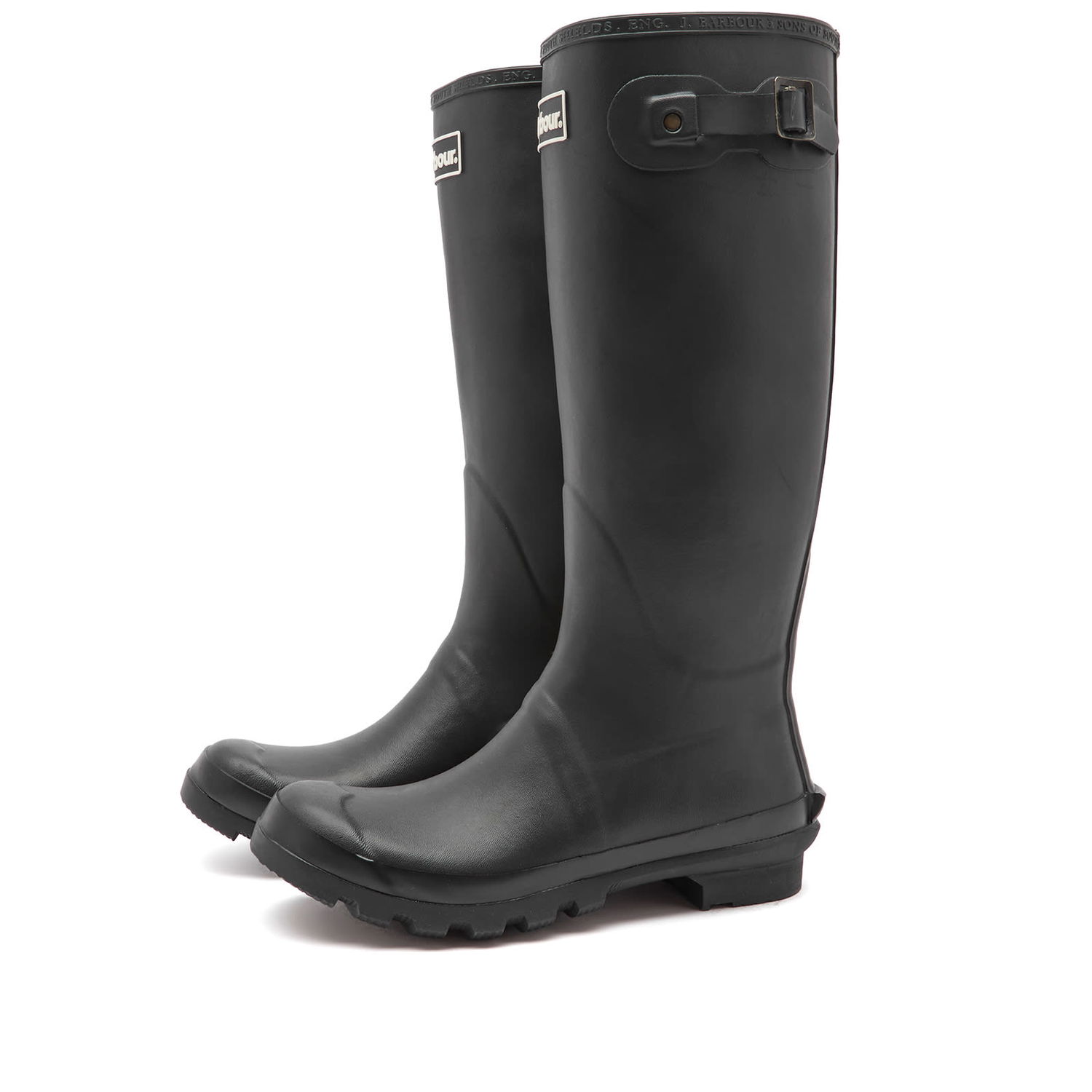Кецове и обувки Barbour Black Bede Rubber Wellies Черно | LRF0043BK11, 0