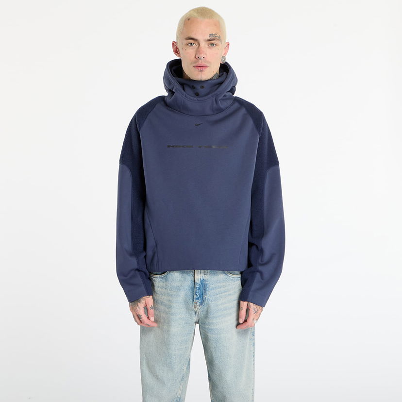 Суитчър Nike Tech Boreas Oversized Hoodie Тъмно синьо | IB3363-437