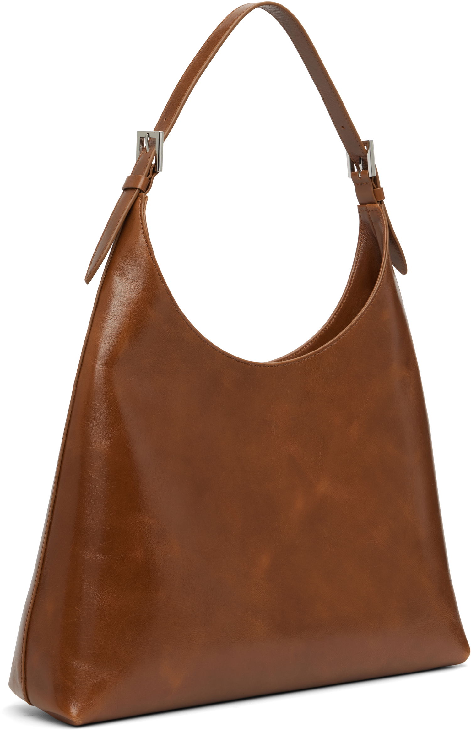 Чанта през рамо BY FAR BY FAR Camryn Shoulder Bag Кафяво | MWBSB058CL038BR024PL, 1