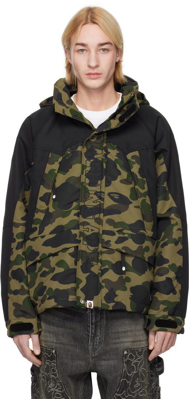 Яке BAPE Camo Snowboard Jacket Зелено | 001HJK801311M, 0