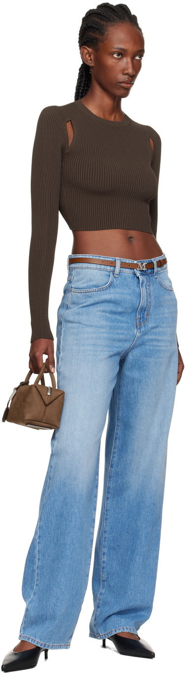 Дамска чанта Max Mara Max Mara Suede Holdall Bag Кафяво | 2524516161600, 3