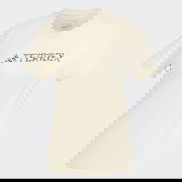 Тениска adidas Performance Terrex Classic Logo T-shirt Бежово | HZ1393, 4