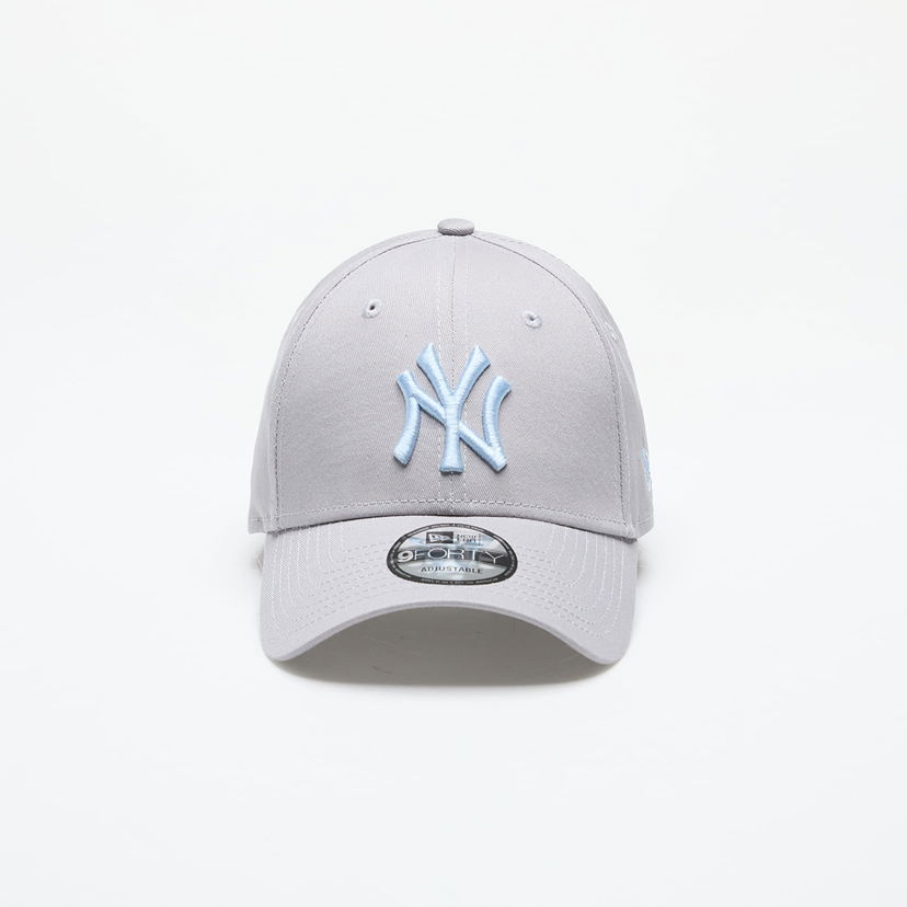 Шапка с козирка New Era New York Yankees 9Forty Strapback Gray/ Blue Сиво | 60503373