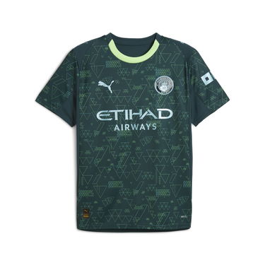 Фланелка Puma Manchester City 4th Kit 25/26 Geometric Pattern DRYCELL Jersey Зелено | 782692_04, 0