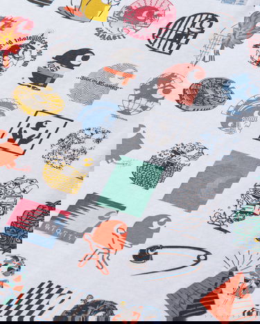 Тениска Carhartt WIP C Logo Archive T-Shirt Бяло | I035439 02XX, 3