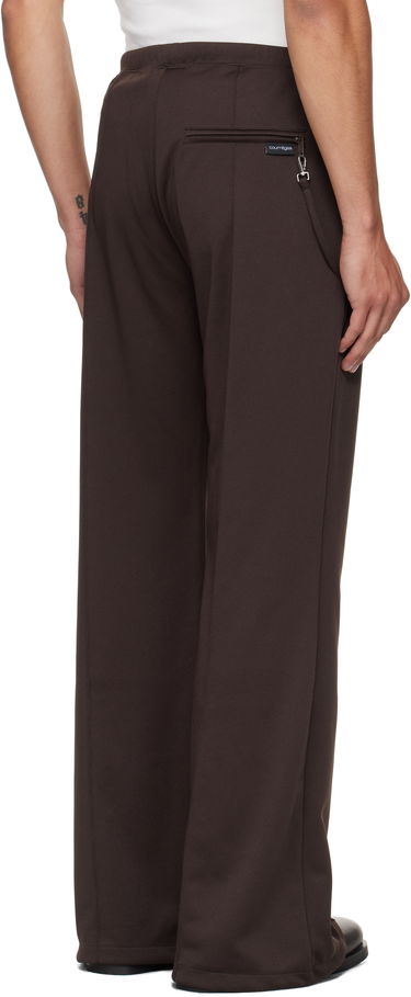 Панталони Courrèges Courrèges Flare Interlock Tracksuit Pants Кафяво | 325JPA426JS0250, 2