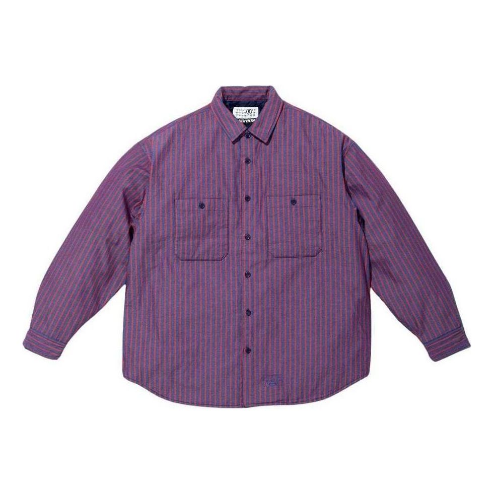 Риза Supreme Maison Margiela Padded Shirt Синьо | SUP-SS24-117, 0