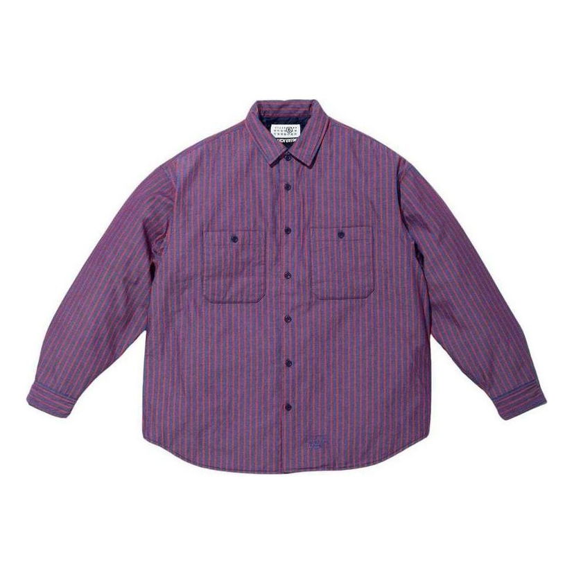 Риза Supreme Maison Margiela Padded Shirt Синьо | SUP-SS24-117