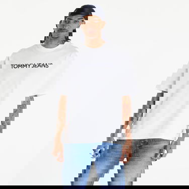 Тениска Tommy Hilfiger Logo Oversized Fit T-Shirt White Бяло | DM0DM18267 YBR, 0