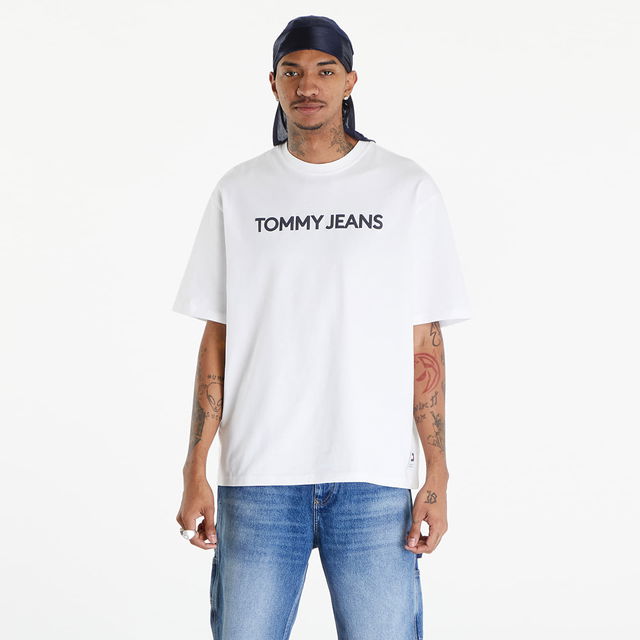 Logo Oversized Fit T-Shirt White