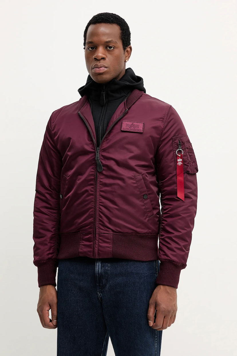 Яке бомбър Alpha Industries Winter Bomber Jacket Бургунди | 183110.608