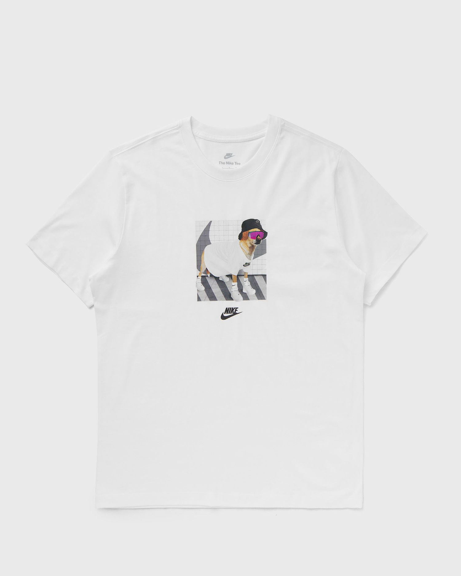 Тениска Nike Club Tee With Print Бяло | HJ3271-100, 0