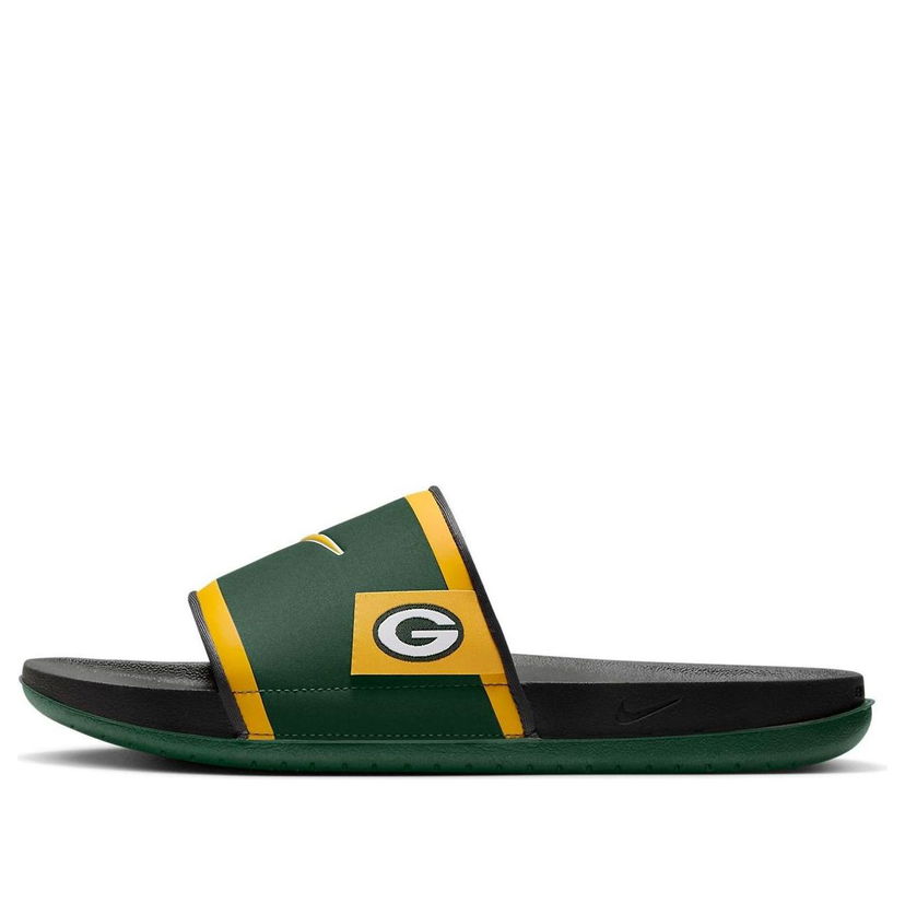 Кецове и обувки Nike NFL Green Bay Packers Offcourt Slides Зелено | FN4312-300