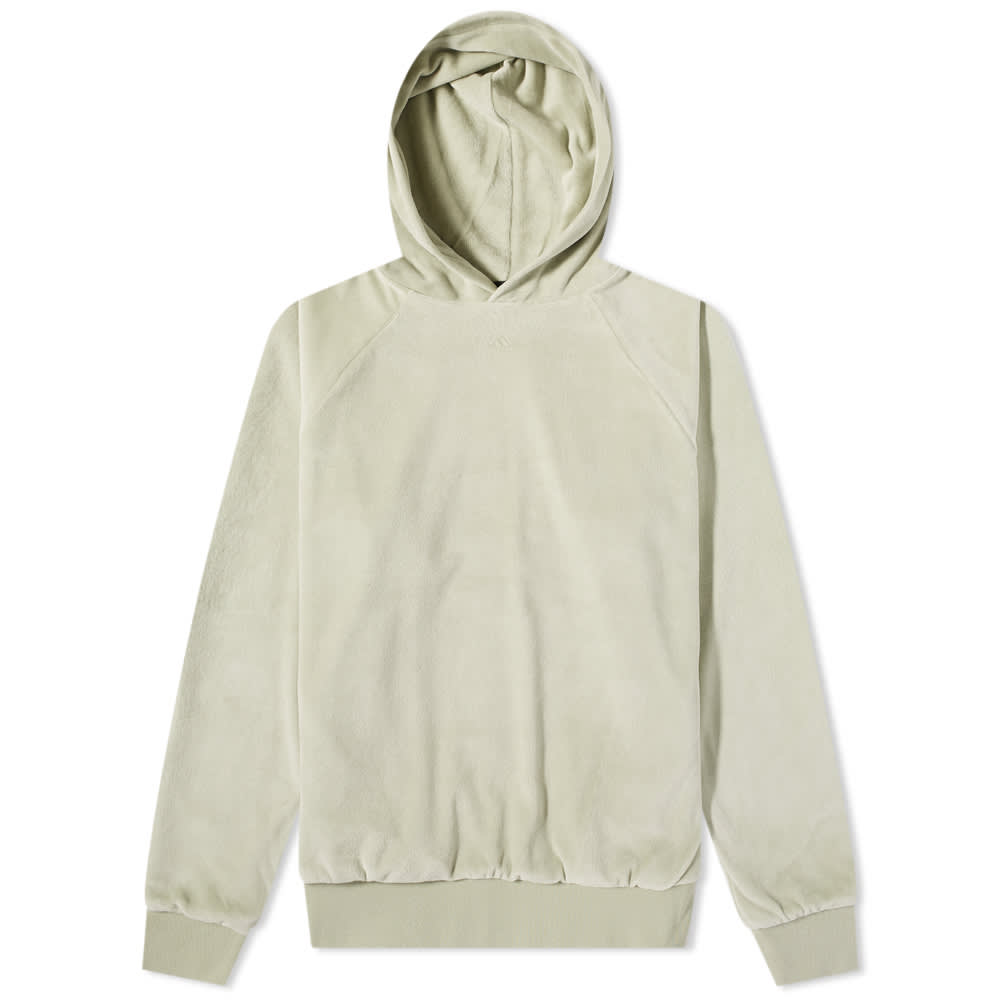Суитчър adidas Originals Basketball Velour Back Logo Hoody Зелено | IA3455, 0