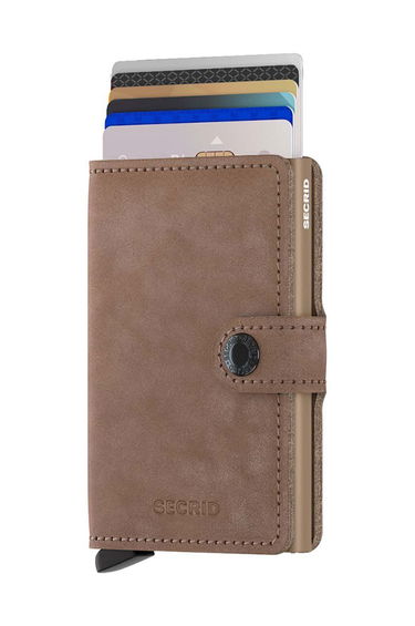 Портфейл Secrid Leather Wallet Beige Бежово | MV.Taupe, 1