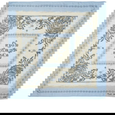 Шал Acne Studios Large Bandana Scarf Синьо | CA0303-DMC, 0