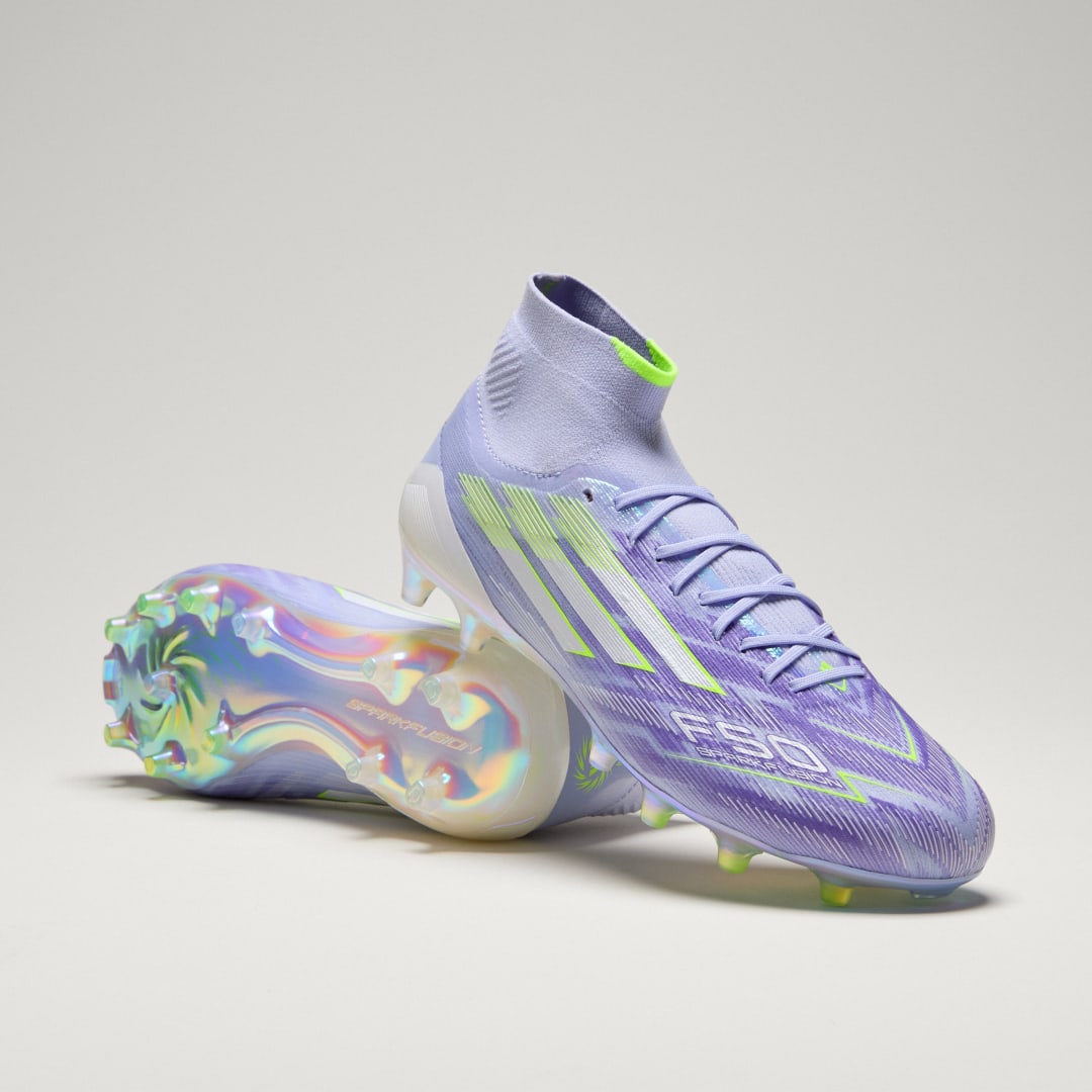 Кецове и обувки adidas Performance F50 Sparkfusion Elite Mid Лилаво | JH7648, 0