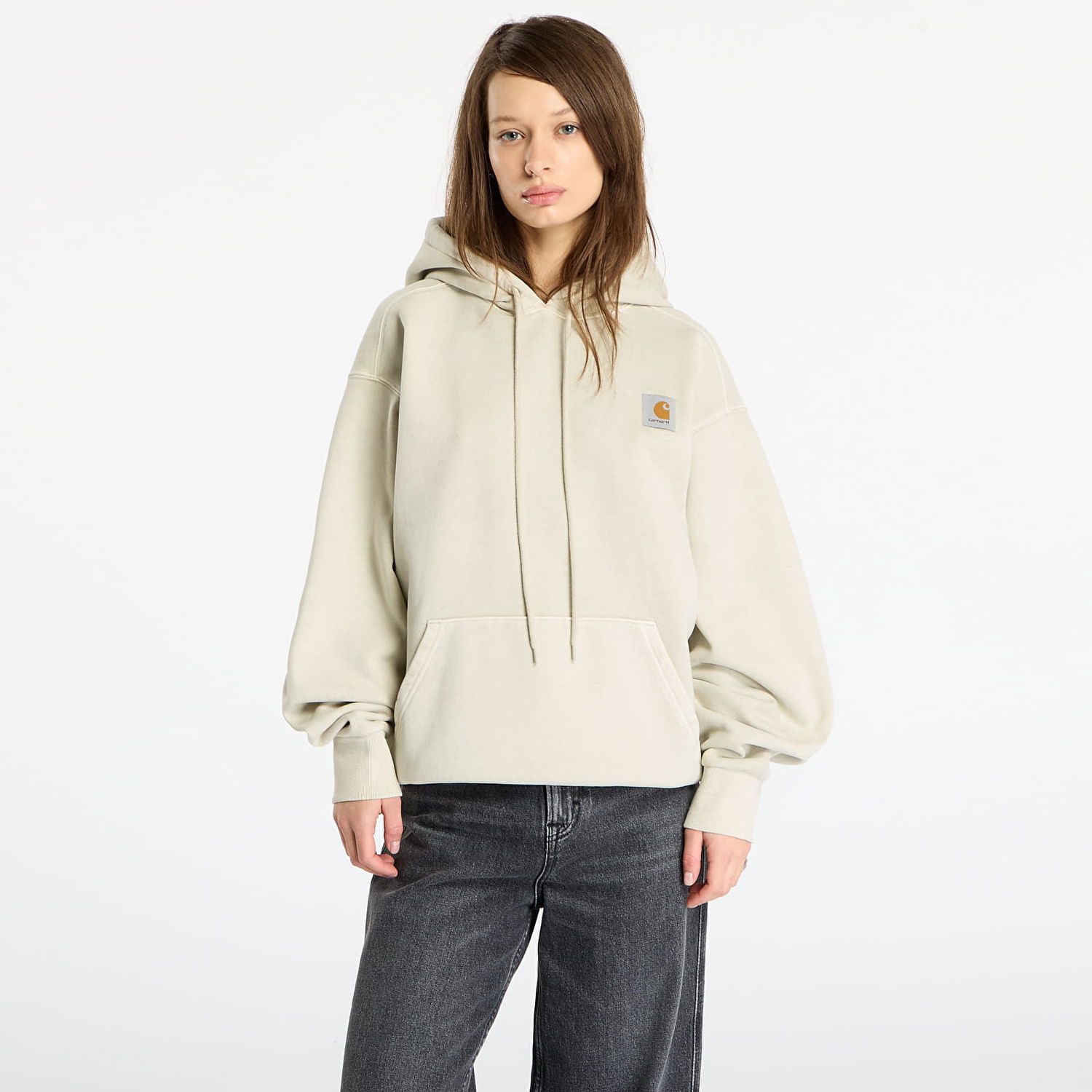 Суитчър Carhartt WIP Hooded Vista Sweat Garment Dyed Бежово | I029523.2LPGD, 1