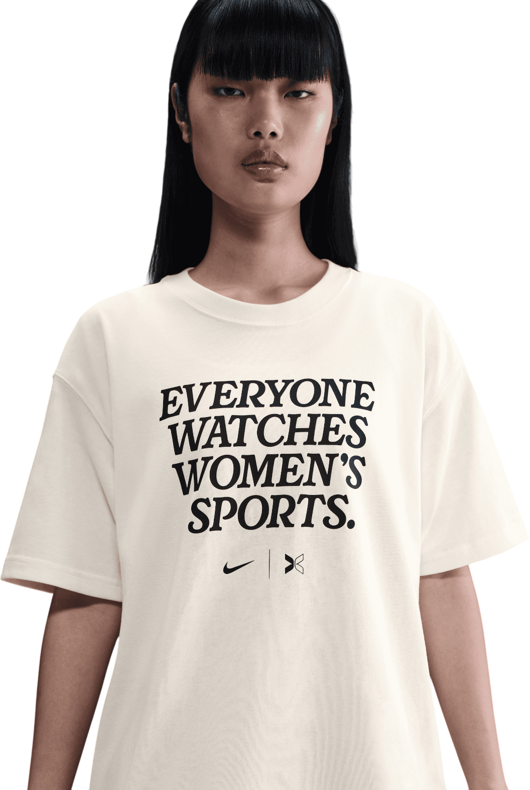 Тениска Nike Everyone Watches Women's Sports T-Shirt Бежово | im0560-133-133, 1