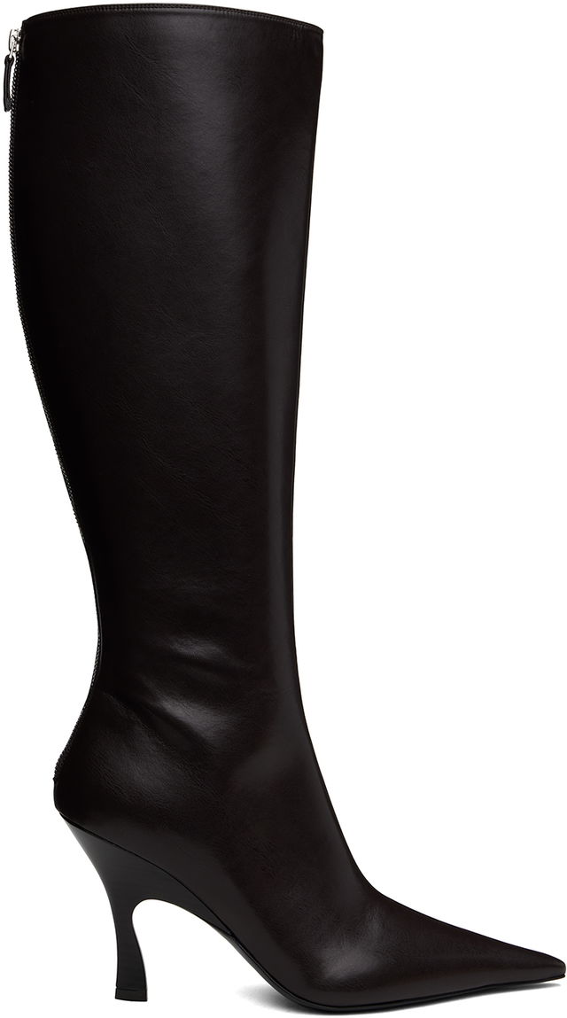 Stella McCartney Elsa Knee-High Heeled Boots