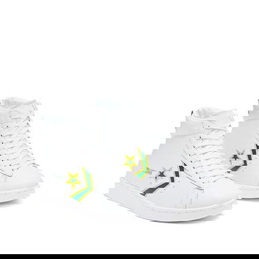 Кецове и обувки Converse Pro Leather Mid "Boston Celtics" Бяло | 167061C, 4