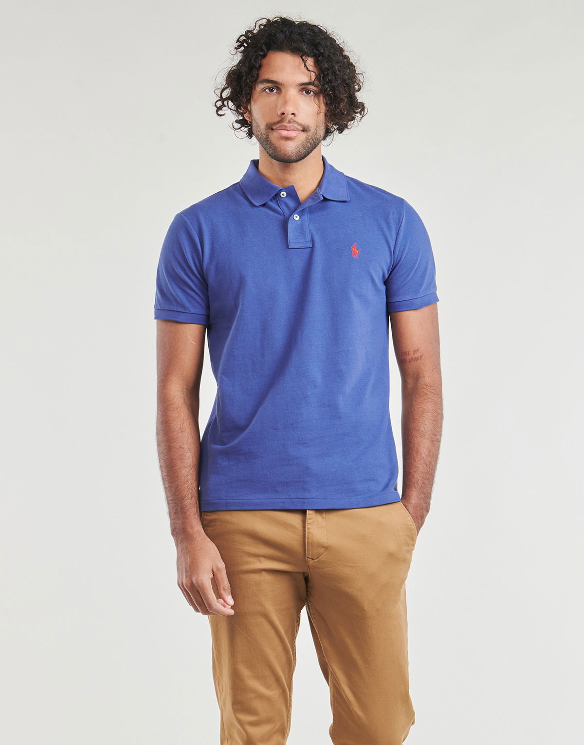 Поло тениска Polo by Ralph Lauren Polo shirt Тъмно синьо | 710680784345, 0