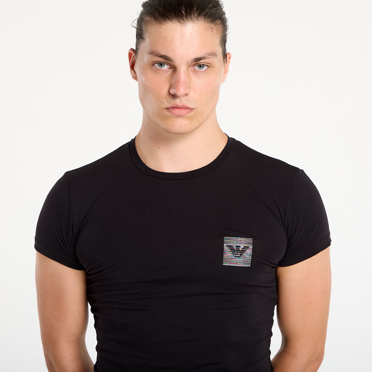 Тениска Emporio Armani EA7 Emporio Armani Crew Neck T-Shirt Черно | EM000375AF10798UC001, 1