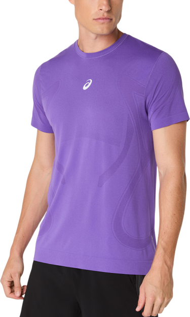 Тениска Asics Road Seamless Short Sleeve T-Shirt Лилаво | 2011d355-500, 2