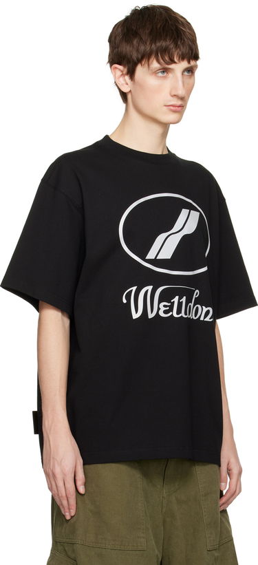 Тениска We11done Printed T-Shirt Черно | WD-TP5-19-930-BK, 1