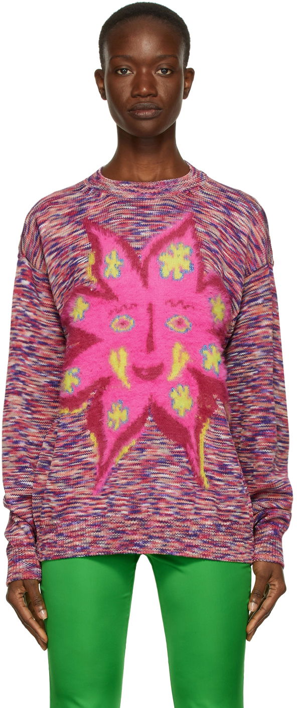 Пуловер Stella McCartney Stella McCartney Sun Print Sweater Многоцветен | 604115S7233