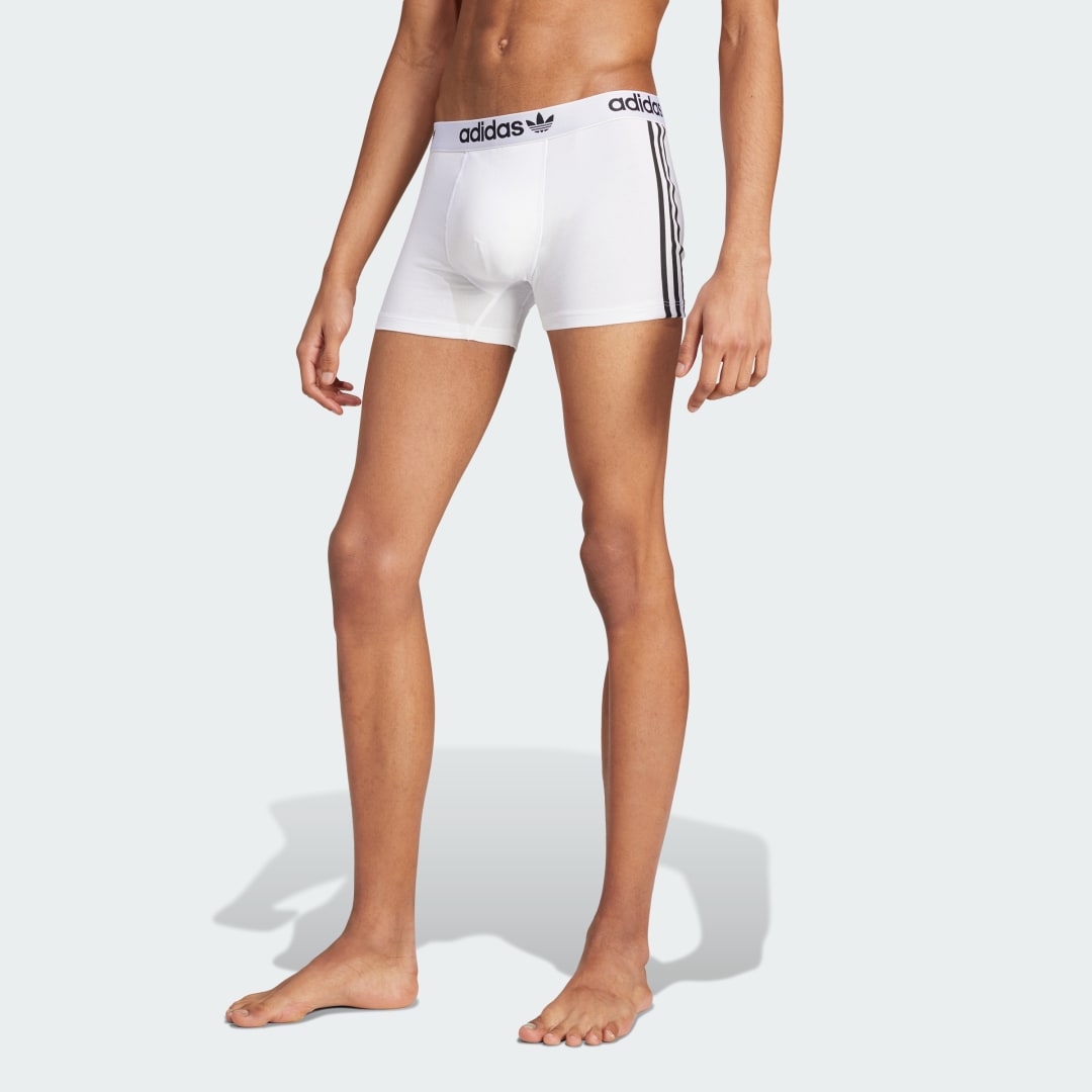 Боксерки adidas Performance Comfort Flex Cotton Trunk Underwear Сиво | IQ9564, 1