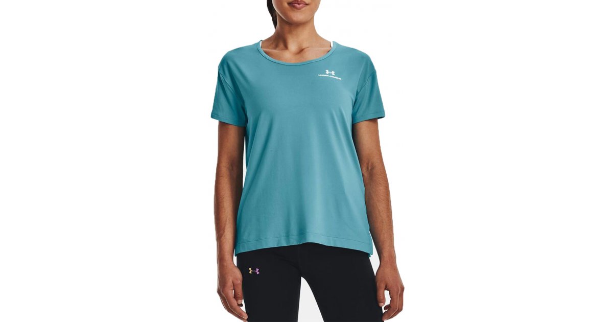 Тениска Under Armour Tee Rush Energy Core Синьо | 1365683-433, 1
