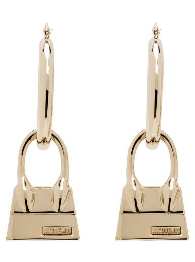 Обеци Jacquemus Le Papier 'Les Creoles Chiquito' Earrings Бежово | 21H213JW001-5800