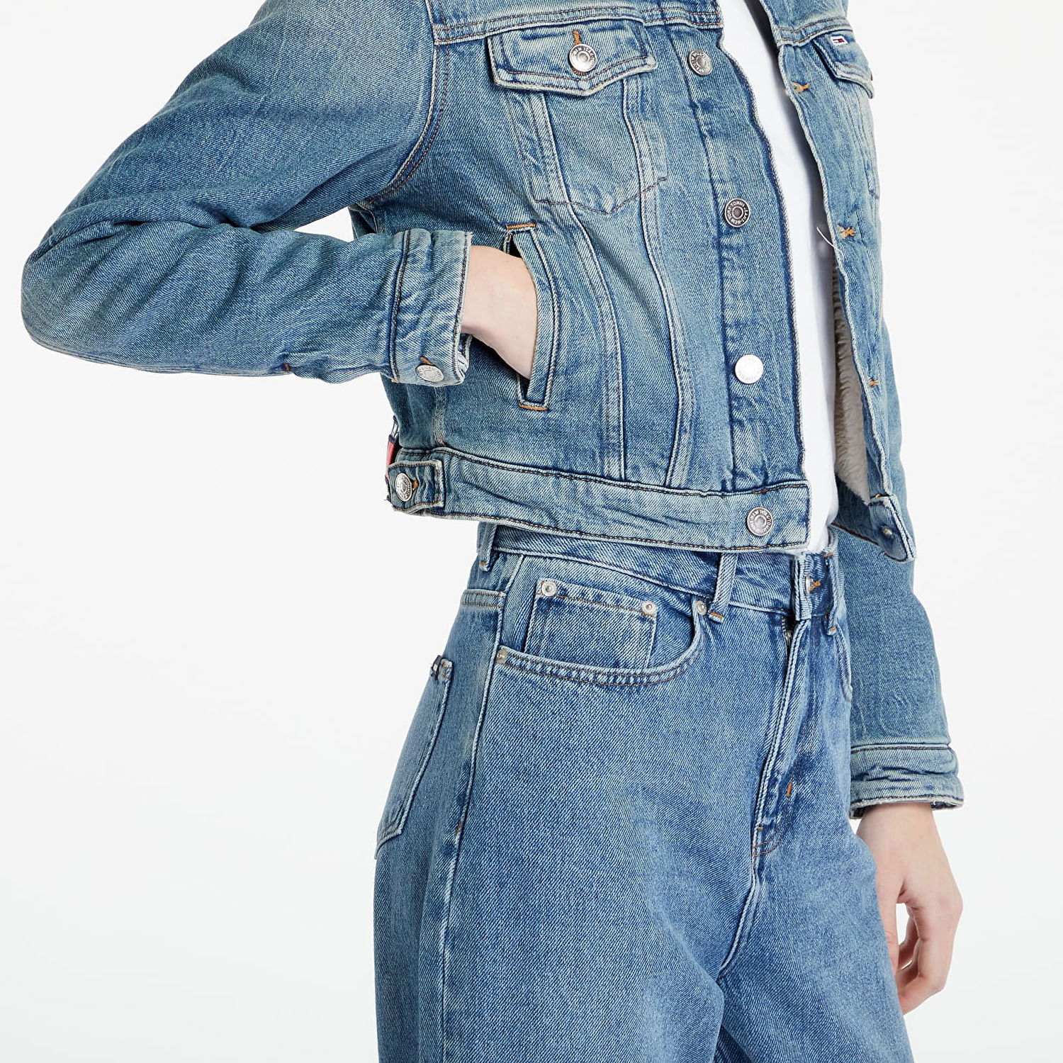 Яке Tommy Hilfiger Tommy Jeans Izzie Slm Jacket Ted Тъмно синьо | DW0DW16833 1A5, 1